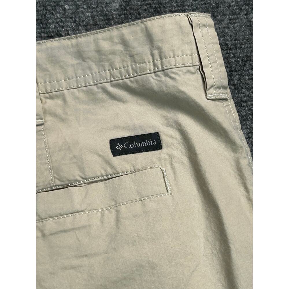Columbia Men's Omni-Shade Khaki Outdoor Hiking Shorts Size 40W 6L - Picture 4 of 7